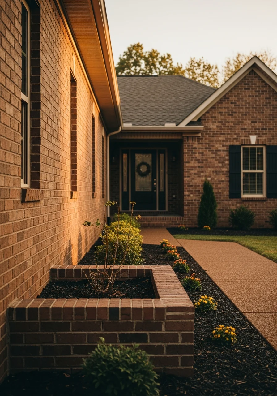 Murfreesboro home exterior showing professional quality and attention to local architectural standards.